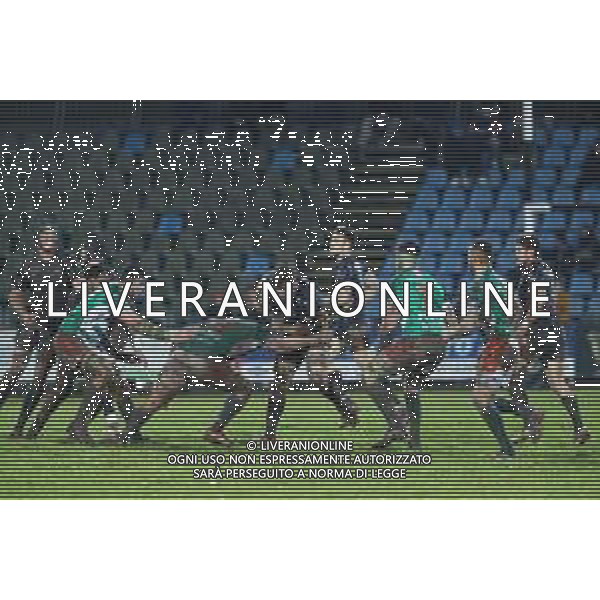 Rugby Guinness Pro 14 2019/2020 Parma, Italia 21/12/2019 Zebre Rugby vs Benetton Nella foto: Joahn Meyer (Zebre) porta palla nel derby contro il Benetton FOTO MASSIMILIANO CARNABUCI-ALESSIO MARINI-AG ALDO LIVERANI SAS