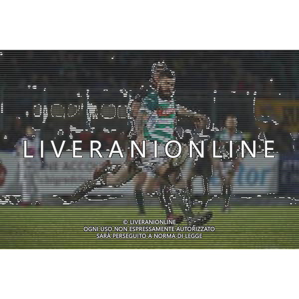 Rugby Guinness Pro 14 2019/2020 Parma, Italia 21/12/2019 Zebre Rugby vs Benetton Nella foto: Jayden Hayward (Benetton) libera la pressione con un calcio FOTO MASSIMILIANO CARNABUCI-ALESSIO MARINI-AG ALDO LIVERANI SAS