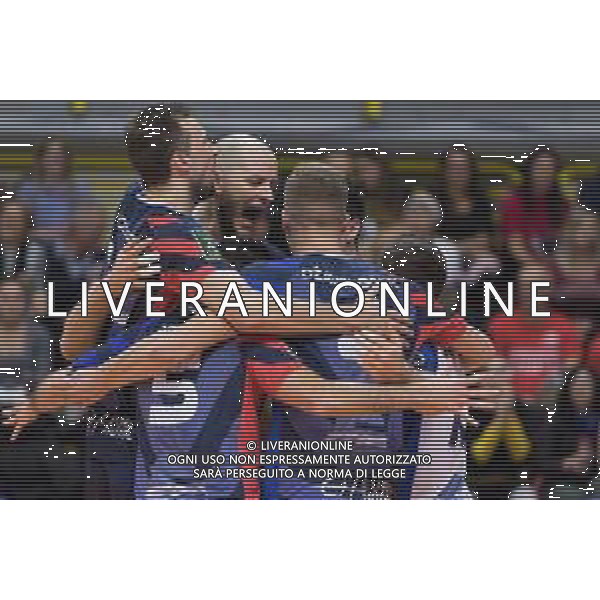 Campionato di Volley Superlega Serie A 2019/2020 Monza, Italia 21/12/2019 Vero Volley Monza vs Kioene Padova Nella foto: esultanza di Bartosz Kurek (Vero Volley Monza) FOTO ELISA CALABRESE-ALESSIO MARINI-AG ALDO LIVERANI SAS