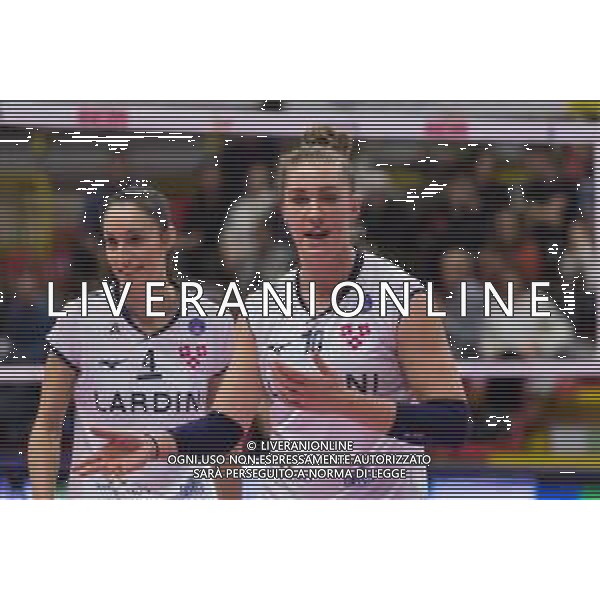 Campionato di Volley Serie A1 Femminile 2019/2020 Busto Arsizio, Italia 22/12/2019 Unet E-Work Busto Arsizio vs Lardini Filottrano Nella foto: Giulia Angelina (Lardini Filottrano) FOTO ELISA CALABRESE-ALESSIO MARINI-AG ALDO LIVERANI SAS