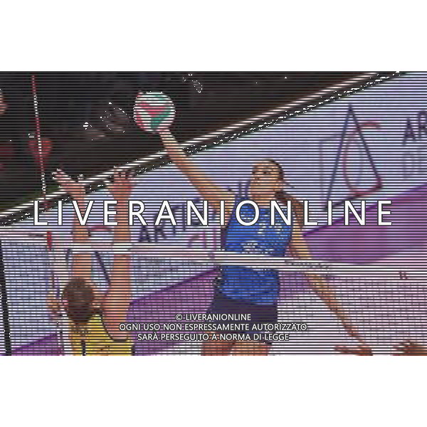 Campionato di Volley Serie A1 Femminile 2019/2020 Firenze, Italia 22/12/2019 Il Bisonte Firenze vs Imoco Volley Conegliano Nella foto: Sara Alberti (Il Bisonte Firenze) FOTO LISA GUGLIELMI-ALESSIO MARINI-AG ALDO LIVERANI SAS