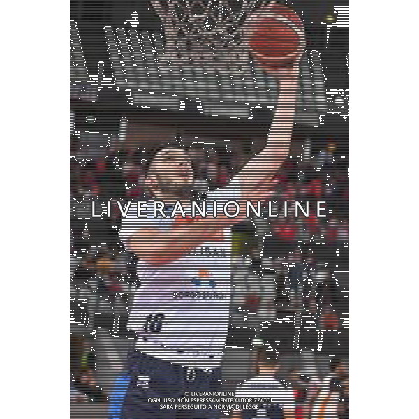 Campionato di Basket Serie A 2019/2020 Roma, Italia 22/12/2019 Virtus Roma vs Germani Brescia Nella foto: Tommaso GUARIGLIA centro (Germani Basket Brescia) foto carlo cappuccitti-alessio marini-ag aldo liverani sas