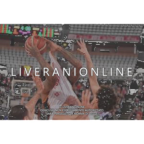 Campionato di Basket Serie A 2019/2020 Roma, Italia 22/12/2019 Virtus Roma vs Germani Brescia Nella foto: Davon JEFFERSON centro (Virtus Roma) al tiro foto carlo cappuccitti-alessio marini-ag aldo liverani sas
