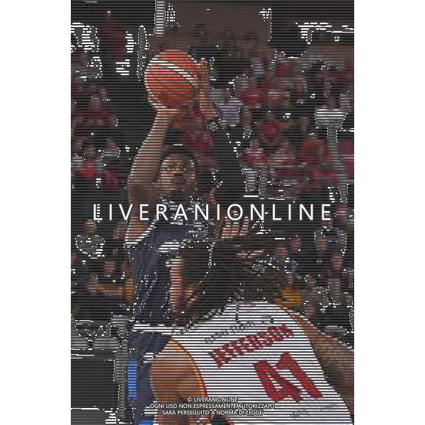 Campionato di Basket Serie A 2019/2020 Roma, Italia 22/12/2019 Virtus Roma vs Germani Brescia Nella foto: Abass Awudu ABASS ala (Germani Basket Brescia) al tiro foto carlo cappuccitti-alessio marini-ag aldo liverani sas