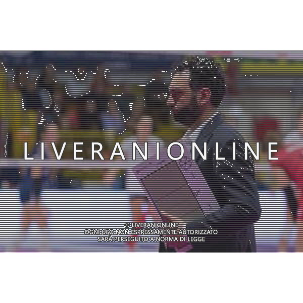 Campionato di Volley Serie A1 Femminile 2019/2020 Busto Arsizio, Italia 22/12/2019 Unet E-Work Busto Arsizio vs Lardini Filottrano Nella foto: coach Stefano Lavarini (UYBA Unet E-Work Busto Arsizio) FOTO ELISA CALABRESE-ALESSIO MARINI-AG ALDO LIVERANI SAS