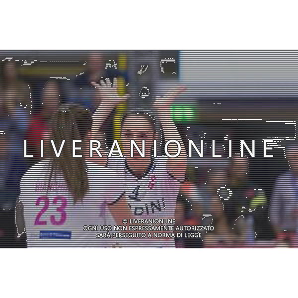 Campionato di Volley Serie A1 Femminile 2019/2020 Busto Arsizio, Italia 22/12/2019 Unet E-Work Busto Arsizio vs Lardini Filottrano Nella foto: Laura Partenio (Lardini Filottrano) FOTO ELISA CALABRESE-ALESSIO MARINI-AG ALDO LIVERANI SAS