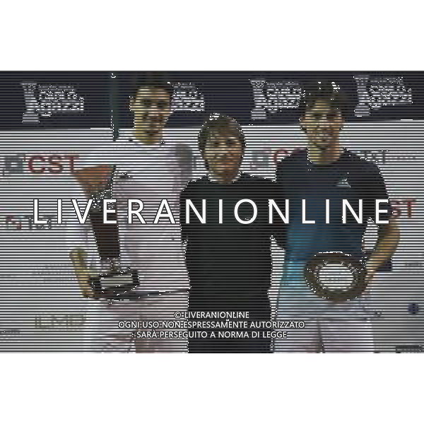 Eventi nazionali Iseo (BS), Italia 22/12/2019 Memorial Carlo Agazzi Nella foto: Andrea Arnaboldi Lorenzo Sonego Andrea Agazzi premiazione Memorial Carlo Agazzi FOTO ROBERTA CORRADIN-ALESSIO MARINI-AG ALDO LIVERANI SAS