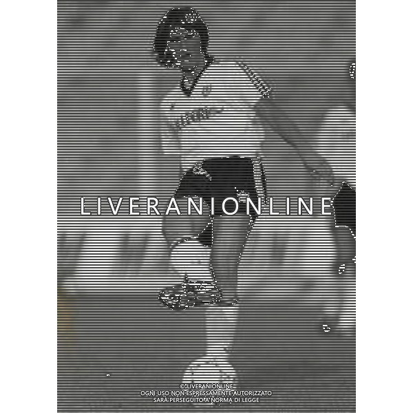 RETROSPETTIVA COSTANZO BARCELLA CALCIATORE NELLA FOTO BARCELLA COSTANZO CON LA MAGLIA DEL CESENA CALCIO AG ALDO LIVERANI SAS