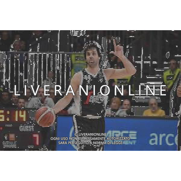 DERBY VIRTUS BOLOGNA - FORTITUDO BOLOGNA CAMPIONATO LEGA BASKET SERIE A 25.12.2019 NELLA FOTO MILOS TEODOSIC ©OPTIMAFOTO /AGENZIA ALDO LIVERANI SAS