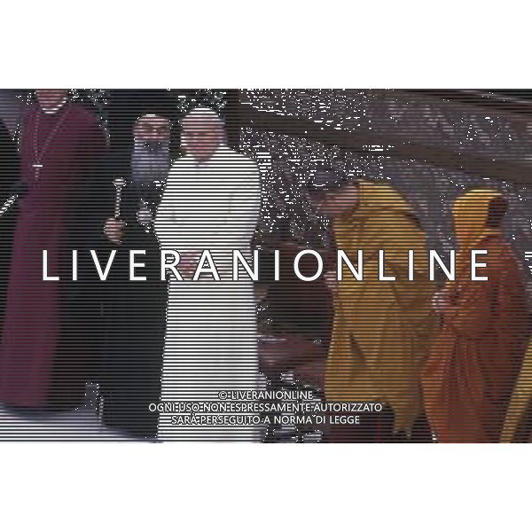 KAROL WOJTYLA, Sua Santita\' Papa Giovanni Paolo II, Vescovo di Roma, Citta\' del Vaticano. Fu eletto Papa il 16 ottobre 1978 - RETROSPETTIVA Nella foto durante l\'incontro con i capi religiosi ad Assisi il 27.10.1986 ©Archivio Giovanni Liverani/AGENZIA ALDO LIVERANI SAS
