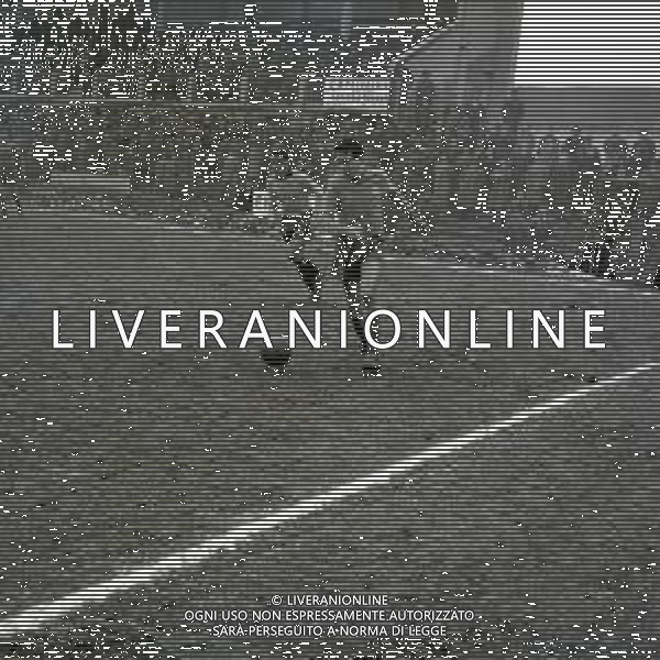 03-02-1957 ALESSANDRIA-CAMPIONATO DI CALCIO SERIE B ALESSANDRIA MODENA 2-0 NELLA FOTO AZIONE DI GIOCO AG ALDO LIVERANI SAS