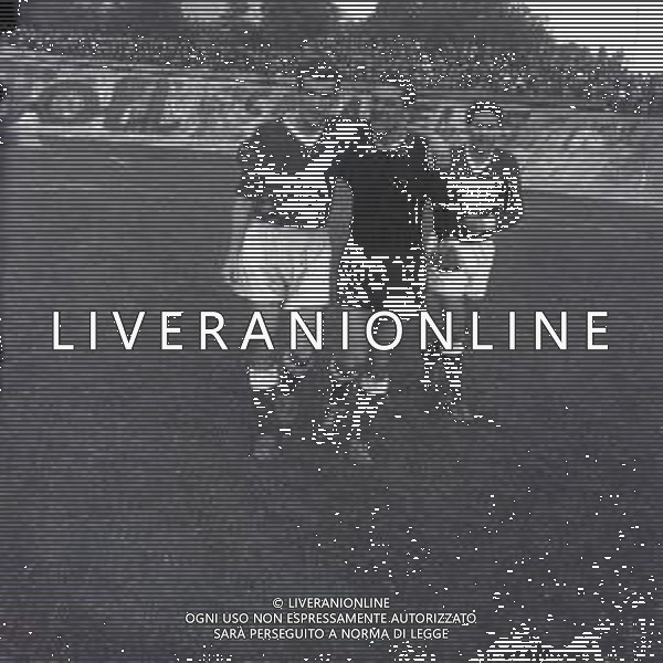 24-02-1957 COMO CAMPIONATO DI CALCIO SERIE B COMO SIMMENTHAL MONZA 2-1 NELLA FOTO AZIONE DI GIOCO AG ALDO LIVERANI SAS