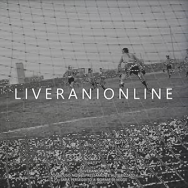 17-03-1957 MODENA-CAMPIONATO DI CALCIO SERIE B MODENA VENEZIA 0-0 NELLA FOTO AZIONE DI GIOCO AG ALDO LIVERANI SAS