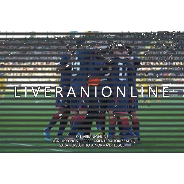 Frosinone vs Crotone Campionato Serie B - 18 giornata Stadio Benito Stirpe - Frosinone 26-12-2019 nella foto Esultanza Crotone FOTO FEDERICO GAETANO-AG ALDO LIVERANI SAS