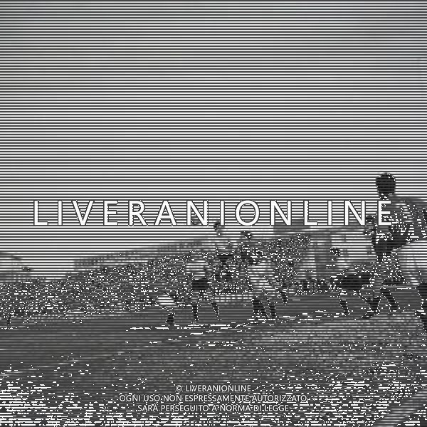 03-03-1957 PARMA CAMPIONATO DI CALCIO SERIE B PARMA COMO 0-0 NELLA FOTO AZIONE DI GIOCO AG ALDO LIVERANI SAS