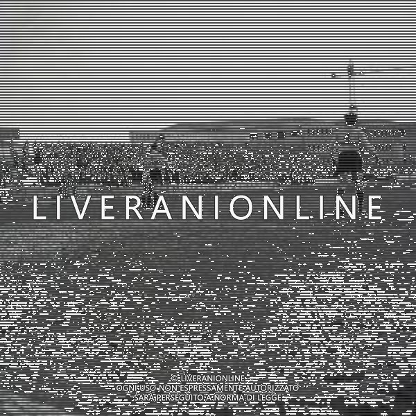 03-03-1957 PARMA CAMPIONATO DI CALCIO SERIE B PARMA COMO 0-0 NELLA FOTO AZIONE DI GIOCO AG ALDO LIVERANI SAS