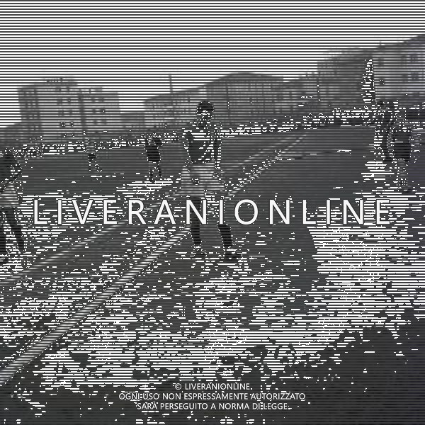 03-03-1957 PARMA CAMPIONATO DI CALCIO SERIE B PARMA COMO 0-0 NELLA FOTO AZIONE DI GIOCO AG ALDO LIVERANI SAS