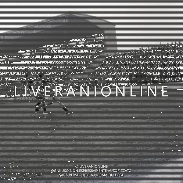 03-03-1957 PARMA CAMPIONATO DI CALCIO SERIE B PARMA COMO 0-0 NELLA FOTO AZIONE DI GIOCO AG ALDO LIVERANI SAS