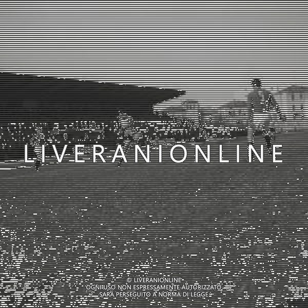 03-03-1957 PARMA CAMPIONATO DI CALCIO SERIE B PARMA COMO 0-0 NELLA FOTO AZIONE DI GIOCO AG ALDO LIVERANI SAS