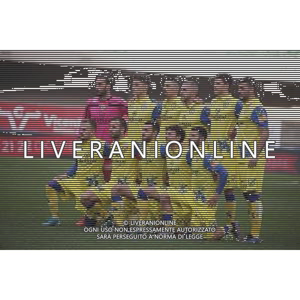 CHIEVO - BENEVENTO CAMPIONATO CALCIO SERIE B 26.12.2019 NELLA FOTO FORMAZIONE CHIEVO ©SANTANDREA/AGENZIA ALDO LIVERANI SAS