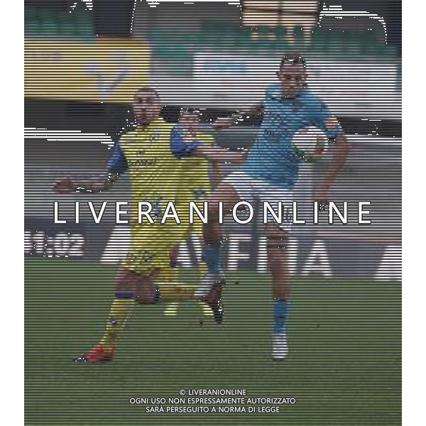 CHIEVO - BENEVENTO CAMPIONATO CALCIO SERIE B 26.12.2019 NELLA FOTO RICCARDO IMPROTA E GIOVANNI DI NOIA ©SANTANDREA/AGENZIA ALDO LIVERANI SAS