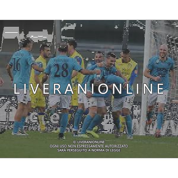 CHIEVO - BENEVENTO CAMPIONATO CALCIO SERIE B 26.12.2019 NELLA FOTO ESULTANZA DOPO IL GOL DI ALESSANDRO TUIA ©SANTANDREA/AGENZIA ALDO LIVERANI SAS