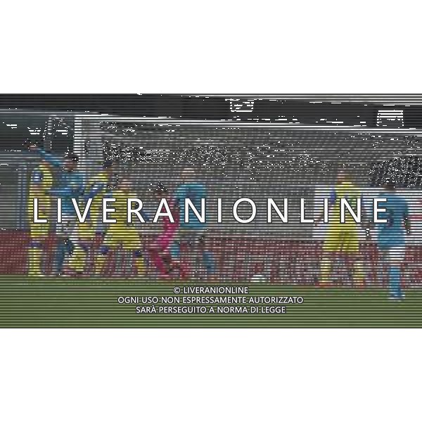 CHIEVO - BENEVENTO CAMPIONATO CALCIO SERIE B 26.12.2019 NELLA FOTO IL GOL DI ALESSANDRO TUIA ©SANTANDREA/AGENZIA ALDO LIVERANI SAS