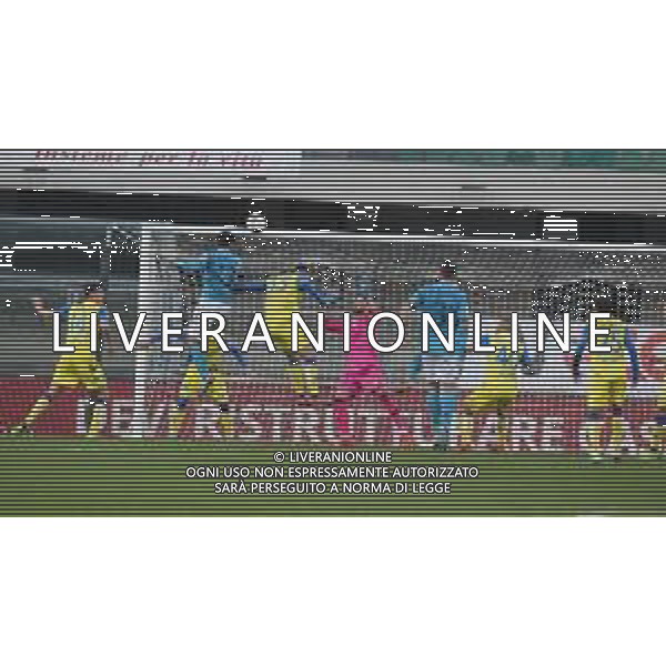 CHIEVO - BENEVENTO CAMPIONATO CALCIO SERIE B 26.12.2019 NELLA FOTO IL GOL DI ALESSANDRO TUIA ©SANTANDREA/AGENZIA ALDO LIVERANI SAS
