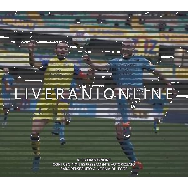 CHIEVO - BENEVENTO CAMPIONATO CALCIO SERIE B 26.12.2019 NELLA FOTO RICCARDO MEGGIORINI E LUCA CALDIROLA ©SANTANDREA/AGENZIA ALDO LIVERANI SAS