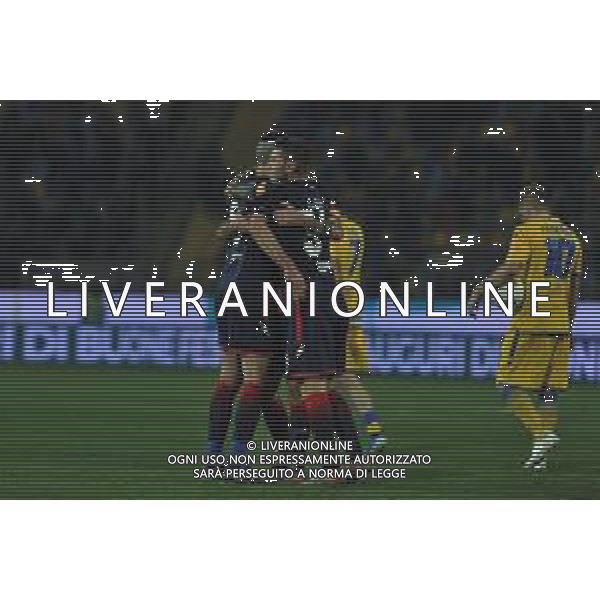 Frosinone vs Crotone Campionato Serie B - 18 giornata Stadio Benito Stirpe - Frosinone 26-12-2019 nella foto Esultanza finale Crotone