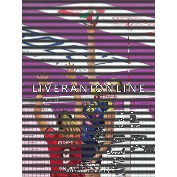Campionato di Volley Serie A1 Femminile 2019/2020 Treviso, Italia 26/12/2019 Imoco Volley Conegliano vs Unet E-Work Busto Arsizio Nella foto: Kimberly Hill (Conegliano) FOTO ETTORE GRIFFONI-ALESSIO MARINI-AG ALDO LIVERANI SAS