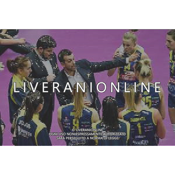 Campionato di Volley Serie A1 Femminile 2019/2020 Treviso, Italia 26/12/2019 Imoco Volley Conegliano vs Unet E-Work Busto Arsizio Nella foto: Daniele Santarelli (Coach Conegliano) FOTO ETTORE GRIFFONI-ALESSIO MARINI-AG ALDO LIVERANI SAS