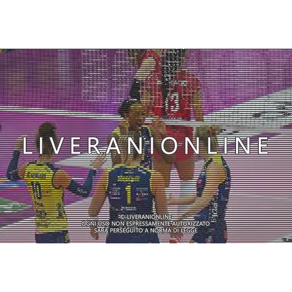 Campionato di Volley Serie A1 Femminile 2019/2020 Treviso, Italia 26/12/2019 Imoco Volley Conegliano vs Unet E-Work Busto Arsizio Nella foto: Esultanza Imoco Volley Conegliano FOTO ETTORE GRIFFONI-ALESSIO MARINI-AG ALDO LIVERANI SAS