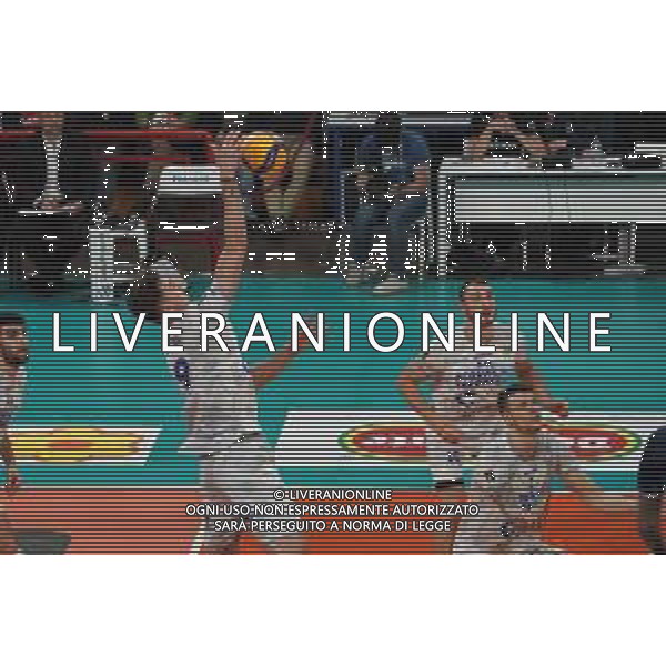 Campionato di Volley Superlega Serie A 2019/2020 Perugia, Italia 26/12/2019 Sir Safety Conad Perugia vs Top Volley Latina Nella foto: patry jean (n.9 schiacciatore top volley cisterna) sschiaccia FOTO LORIS CERQUIGLINI-ALESSIO MARINI-AG ALDO LIVERANI SAS