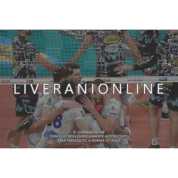 Campionato di Volley Superlega Serie A 2019/2020 Perugia, Italia 26/12/2019 Sir Safety Conad Perugia vs Top Volley Latina Nella foto: top volley cisterna esulta FOTO LORIS CERQUIGLINI-ALESSIO MARINI-AG ALDO LIVERANI SAS