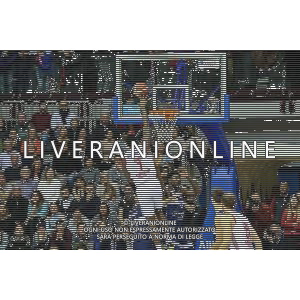 Campionato di Basket Serie A 2019/2020 Trieste, Italia 29/12/2019 Pallacanestro Trieste vs Fortitudo Bologna Nella foto: Dequan Jones a segno per la Pallacanestro Trieste FOTO LUCA TEDESCHI-ALESSIO MARINI-AG ALDO LIVERANI SAS