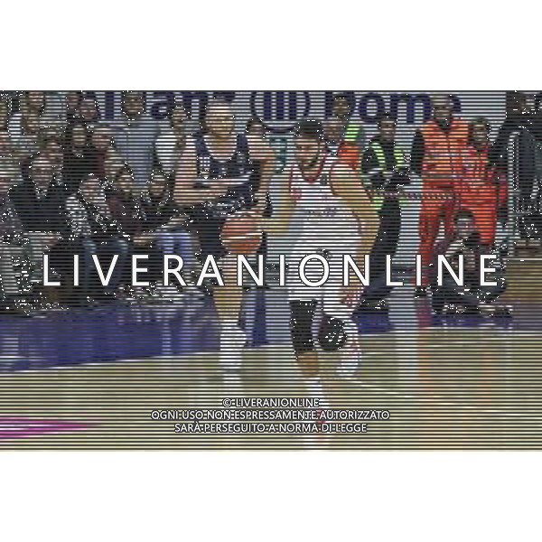 Campionato di Basket Serie A 2019/2020 Trieste, Italia 29/12/2019 Pallacanestro Trieste vs Fortitudo Bologna Nella foto: Matteo Da Ros (Allianz Pallacanestro Trieste) parte in contropiede FOTO LUCA TEDESCHI-ALESSIO MARINI-AG ALDO LIVERANI SAS
