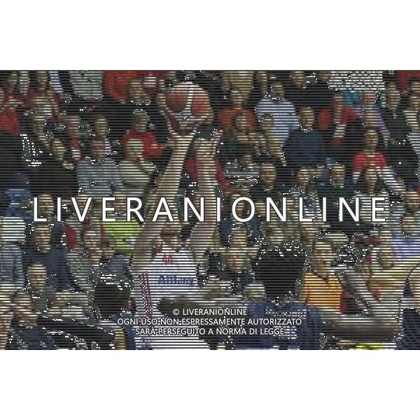 Campionato di Basket Serie A 2019/2020 Trieste, Italia 29/12/2019 Pallacanestro Trieste vs Fortitudo Bologna Nella foto: Kodi Justice (Allianz Pallacanestro Trieste) al tiro FOTO LUCA TEDESCHI-ALESSIO MARINI-AG ALDO LIVERANI SAS