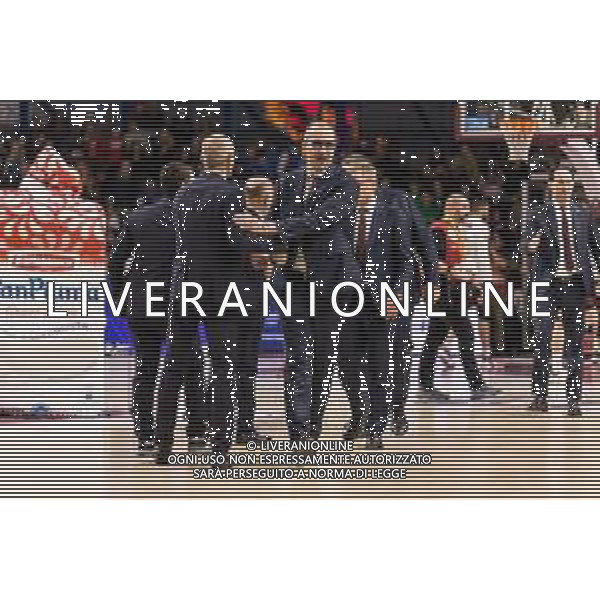 Campionato di Basket Serie A 2019/2020 Venezia, Italia 29/12/2019 Umana Reyer Venezia vs Carpegna Prosciutto Pesaro Nella foto: L\'allenatore dell\'Umana Reyer Venezia Walter De Raffaele FOTO MATTIA RADONI-ALESSIO MARINI-AG ALDO LIVERANI SAS