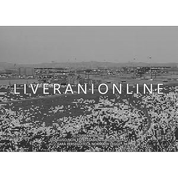 RETROSPETTIVA 1982 - Vedute di GORIZIA Citta\' divisa in due da un muro costruito nel 1947 sul confine italo-jugoslavo di Nova Gorica (Slovenia). ©Archivio Giovanni Liverani/ AGENZIA ALDO LIVERANI SAS
