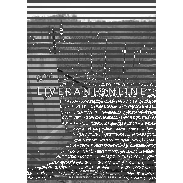 RETROSPETTIVA 1982 - Vedute di GORIZIA Citta\' divisa in due da un muro costruito nel 1947 sul confine italo-jugoslavo di Nova Gorica (Slovenia). ©Archivio Giovanni Liverani/ AGENZIA ALDO LIVERANI SAS