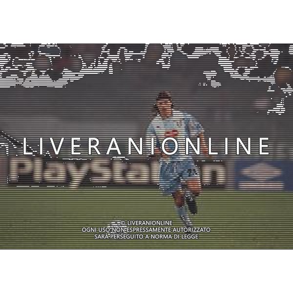 29-09-1999 ROMA CHAMPIONS LEAGUE LAZIO NK MARIBOR 4-0 NELLA FOTO ALMEYDA MATIAS AG ALDO LIVERANI SAS