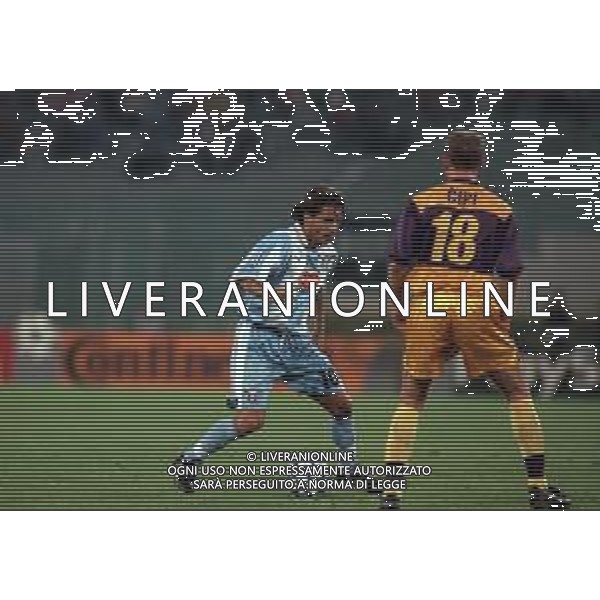 29-09-1999 ROMA CHAMPIONS LEAGUE LAZIO NK MARIBOR 4-0 NELLA FOTO ROBERTO MANCINI AG ALDO LIVERANI SAS