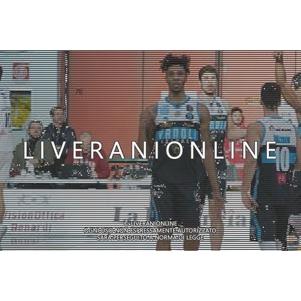 Campionato di Basket Serie A 2019/2020 Cremona, Italia 05/01/2020 Vanoli Cremona vs Happy Casa Brindisi Nella foto: Richardson Malachi della Vanoli Cremona esulta dopo un tiro segnato foto matteo casoni-alessio marini-ag aldo liverani sas