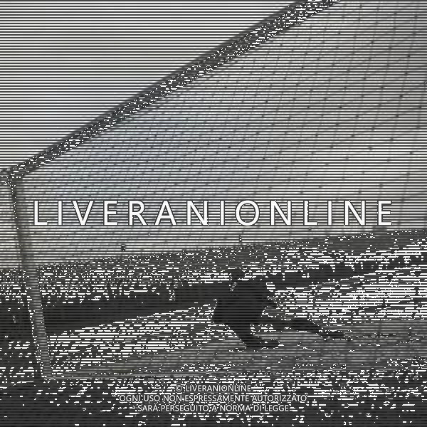 17-02-1957 REGGIO EMILIA-CAMPIONATO DI CALCIO SERIE C REGGIANA MESTRINA 1-0 NELLA FOTO AZIONE DI GIOCO AG ALDO LIVERANI SAS