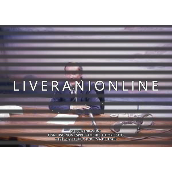 PIERO ANGELA, giornalista, scrittore e conduttore televisivo italiano - RETROSPETTIVA Nella foto nel 1984 ©ARCHIVIO AGENZIA ALDO LIVERANI SAS
