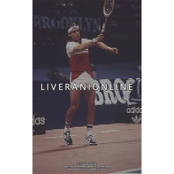 RETROSPETTIVA CORRADO BARAZZUTTI TENNIS NELLA FOTO CORRADO BARAZZUTTI AG ALDO LIVERANI SAS