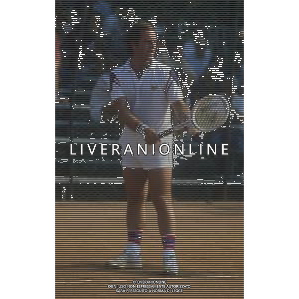 RETROSPETTIVA PAOLO BERTOLUCCI TENNIS NELLA FOTO PAOLO BERTOLUCCI AG ALDO LIVERANI SAS