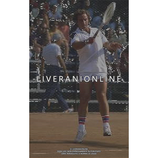 RETROSPETTIVA PAOLO BERTOLUCCI TENNIS NELLA FOTO PAOLO BERTOLUCCI AG ALDO LIVERANI SAS
