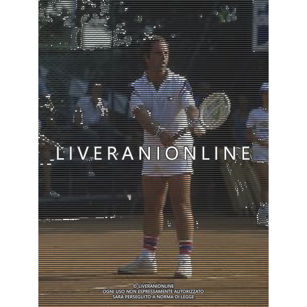 RETROSPETTIVA PAOLO BERTOLUCCI TENNIS NELLA FOTO PAOLO BERTOLUCCI AG ALDO LIVERANI SAS